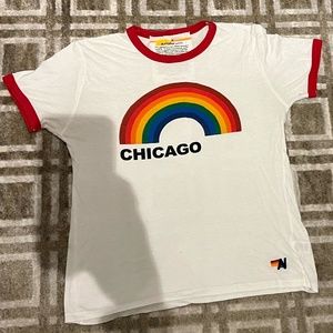 Chicago women's Aviator nation t-shirt